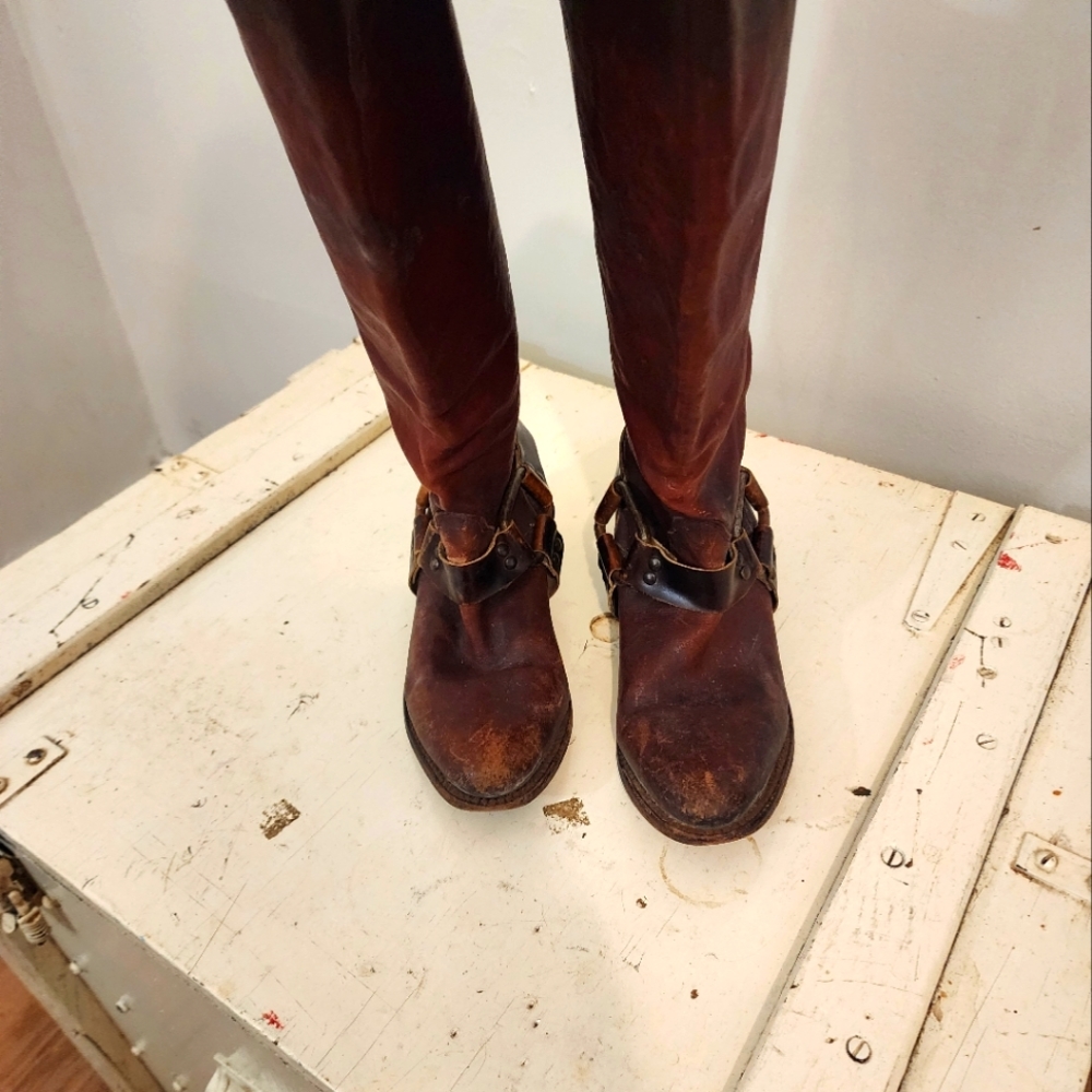 Freebird by Steven Phily Riding Boot In Rust Women’s 7 - Picture 6 of 6
